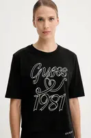 Bavlněné tričko Guess MISTY