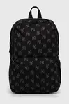 Batoh New Era MONOGRAM NEW YORK YANKEES černá barva, velký, vzorovaný, 60503796