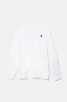 Dětská bavlněná mikina Guess bílá barva, s aplikací, L5YQ03 KAD74