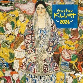 Nástěnný poznámkový kalendář Gustav Klimt 2026