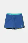 Dětské plavkové šortky United Colors of Benetton modrá barva, 5JD00X00R