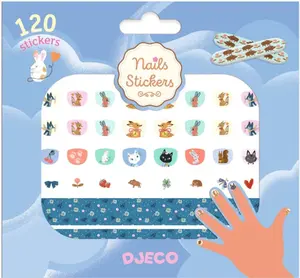 Samolepky na nehty - Zvířátka