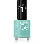 Rimmel Super Gel gelový lak na nehty bez užití UV/LED lampy odstín 093 Peppermint Promise 12 ml