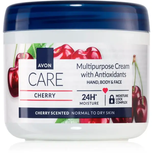 Avon Care Cherry viacúčelový krém na tvár, ruky a telo 400 ml