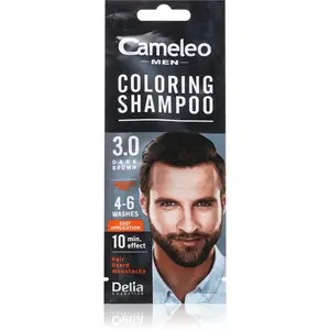 Delia Cosmetics Cameleo Coloring Shampoo tónovací šampón na vlasy pre mužov 15 ml