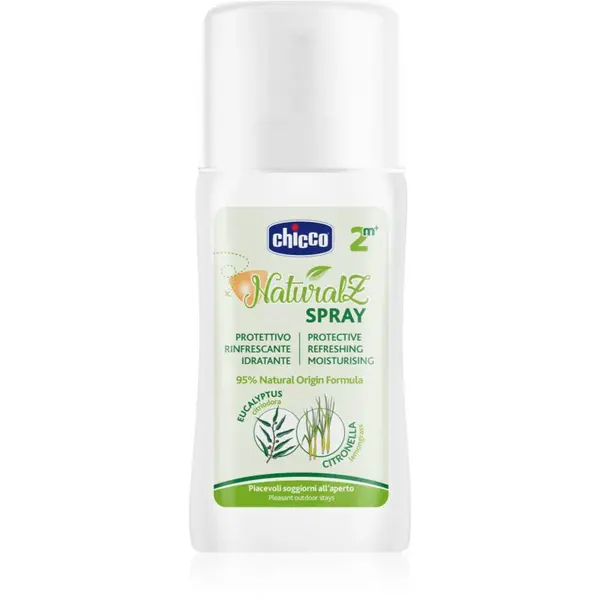 Chicco NaturalZ Protective Spray ochranný a osviežujúci sprej proti komárom 2 m+ 100 ml