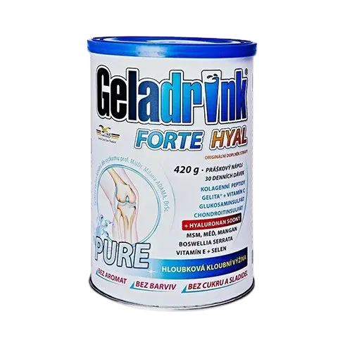 GELADRINK Forte Hyal Pure práškový nápoj 420 g