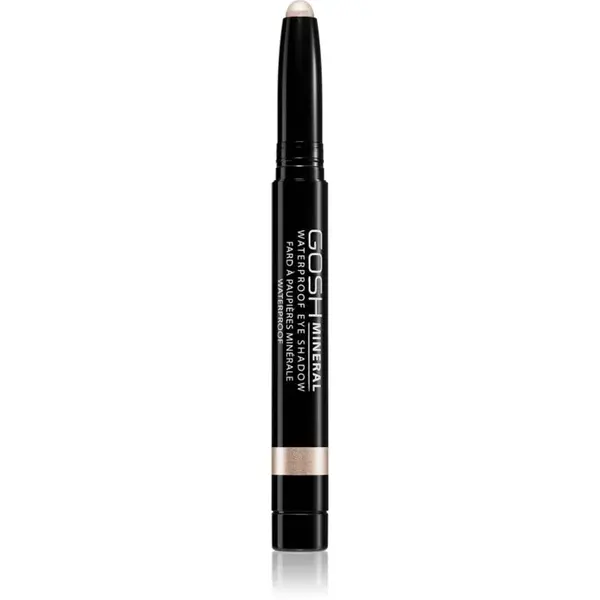 GOSH COPENHAGEN Mineral Waterproof dlhotrvajúce očné tiene v ceruzke vodeodolné odtieň 011 Vanilla Highlight 1.4 g