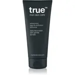 true men skin care Daily face wash with gentle scrubs exfoliačný čistiaci gél pre mužov 200 ml