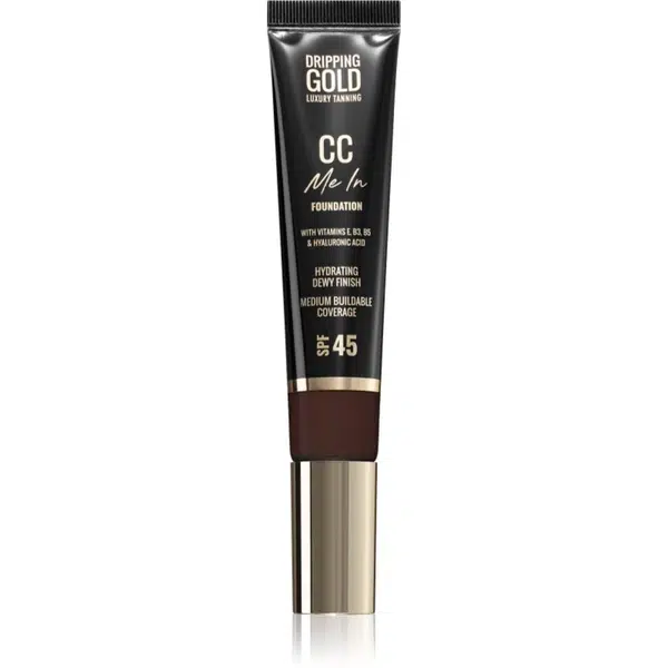 Dripping Gold CC Me In ľahký make-up SPF 45 odtieň Rich 10 32 ml