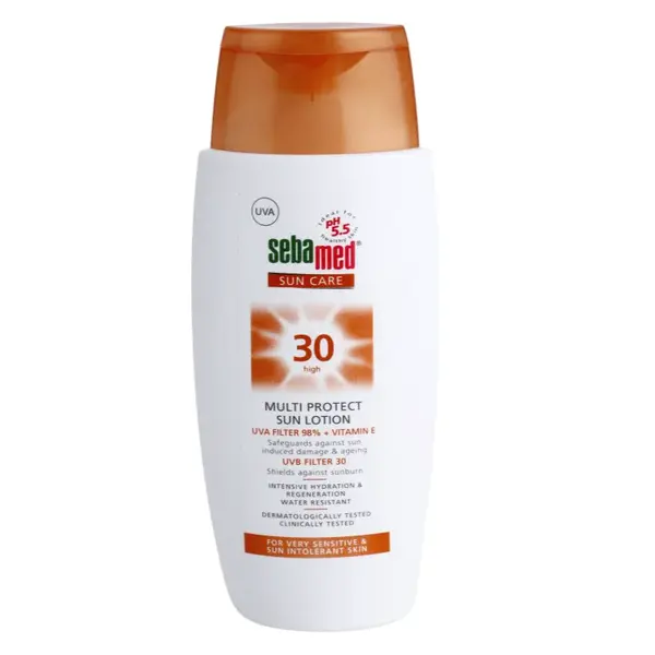 Sebamed Sun Care Multi Protect Sun Lotion opaľovacie mlieko SPF 30 150 ml