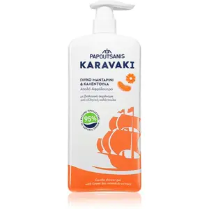 PAPOUTSANIS Karavaki Mandarine-Calendula sprchový gél 750 ml