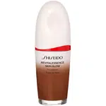 Shiseido Revitalessence Skin Glow Foundation ľahký make-up s rozjasňujúcim účinkom SPF 30 odtieň Rosewood 30 ml