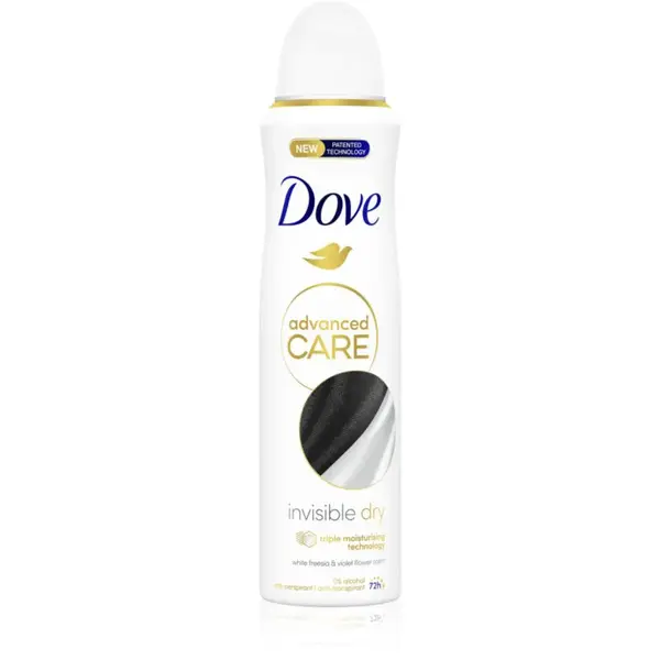 Dove Advanced Care Invisible Dry deodorant sprej Invisible Dry 150 ml