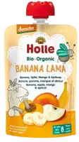 HOLLE BIO Pyré,Banana Lama, banán, jablko, mango a marhuľa 100 g