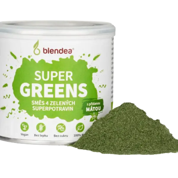 BLENDEA Supergreens BIO 5 zelených superpotravín 90 g