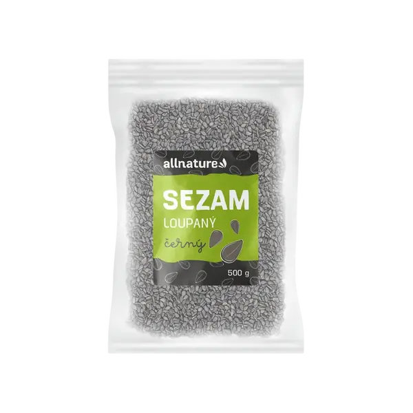 ALLNATURE Sezam čierny 500 g