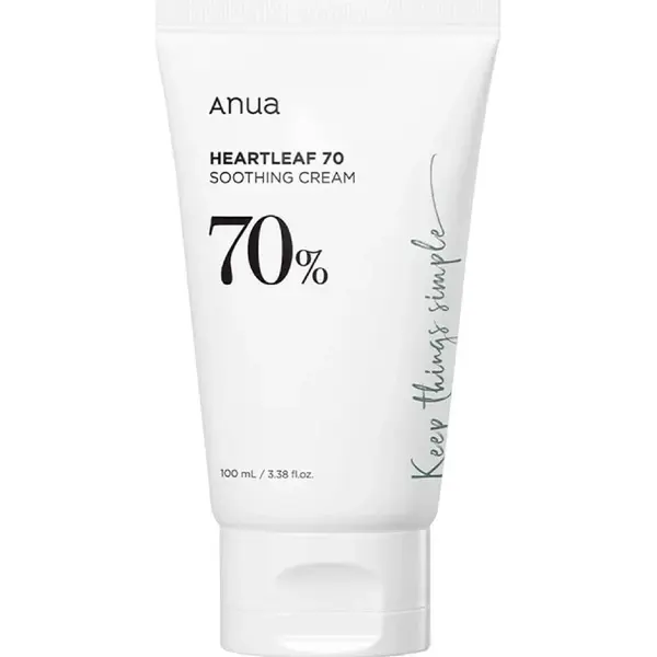 ANUA Heartleaf 70% Upokojujúci pleťový krém 100 ml