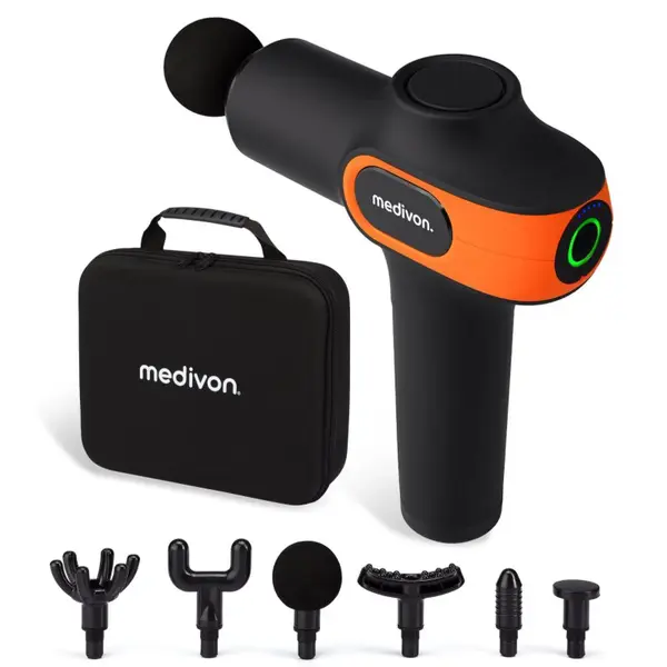 Medivon Gun Vital masážna pištoľ s príslušenstvom 1 ks