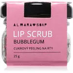 Almara Soap Lip Scrub cukrový peeling na pery Bubblegum 25 g