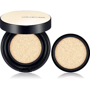 JUNG SAEM MOOL Essential Skin Nuder Cushion hydratačný make-up v hubke + náhradná náplň odtieň Fair Pink 2x14 g