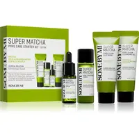 Some By Mi Super Matcha Pore Care Starter Kit darčeková sada pre stiahnutie pórov a matný vzhľad pleti