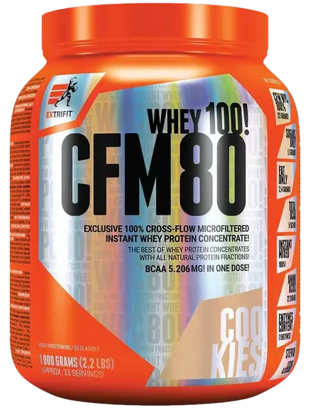 EXTRIFIT CFM Instant Whey 80 cookies 1000 g