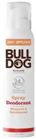 BULLDOG Bergamot & Sandalwood spray deodorant 125 ml
