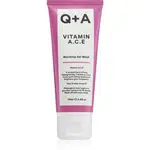 Q+A Vitamin A. C. E obnovujúca gélová maska s vitamínmi A, C, E 75 ml
