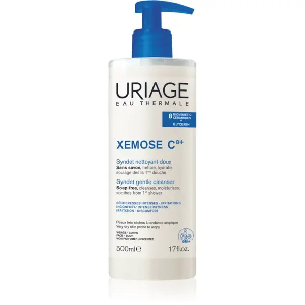 Uriage Xemose C8+ Syndet Gentle Cleanser syndet pre suchú až atopickú pokožku 500 ml