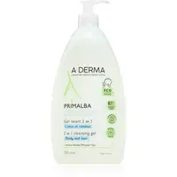 A-Derma Primalba Baby umývací gél na telo a vlasy 750 ml