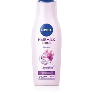 NIVEA Hairmilk Shine ošetrujúci šampón 400 ml