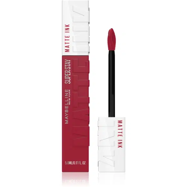 MAYBELLINE NEW YORK SuperStay Matte Ink matný tekutý rúž pre dlhotrvajúci efekt odtieň 80 Ruler 5 ml