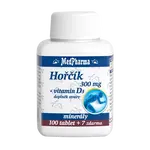 MEDPHARMA Horčík 300 mg + Vitamín D 107 tabliet