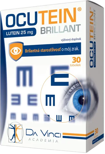 OCUTEIN BRILLANT Luteín 25 mg - DA VINCI 30 tobolek
