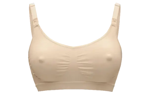 MEDELA Tehotenská a dojčiaca podprsenka Keep Cool, béžová L