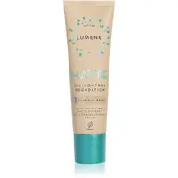 Lumene Matte Oil-Control zmatňujúci make-up SPF 20 odtieň 1 Classic Beige 30 ml