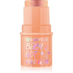 essence BABY GOT HOLO GLOW rozjasňujúca tyčinka odtieň 10 Holy Apricotly 5 g