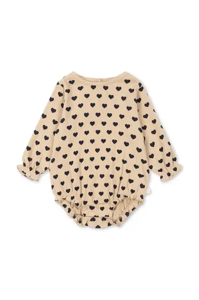 Dětské rampery s bavlnou Konges Sløjd CHLEO ROMPER GOTS