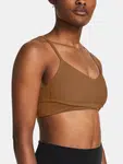 Hnedá dámska športová podprsenka Under Armour Meridian Rib Bralette