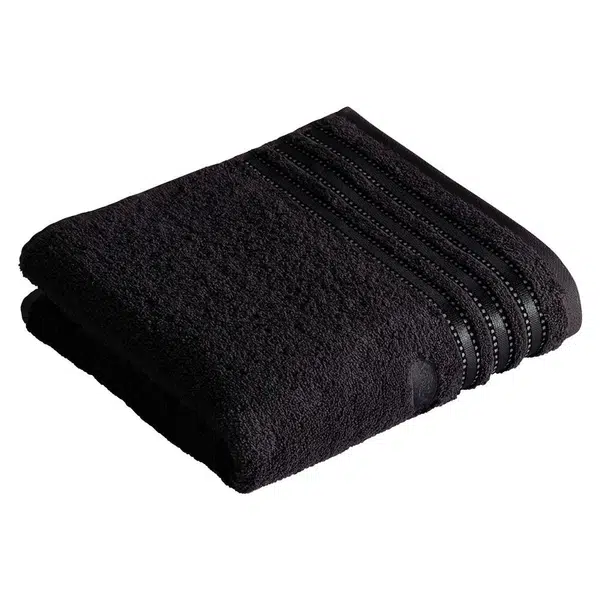 Vossen RUČNÍK, 50/100 cm, černá
