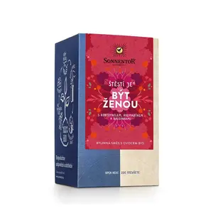 SONNENTOR Štěstí je být ženou BIO porcovaný čaj 18x1,7 g