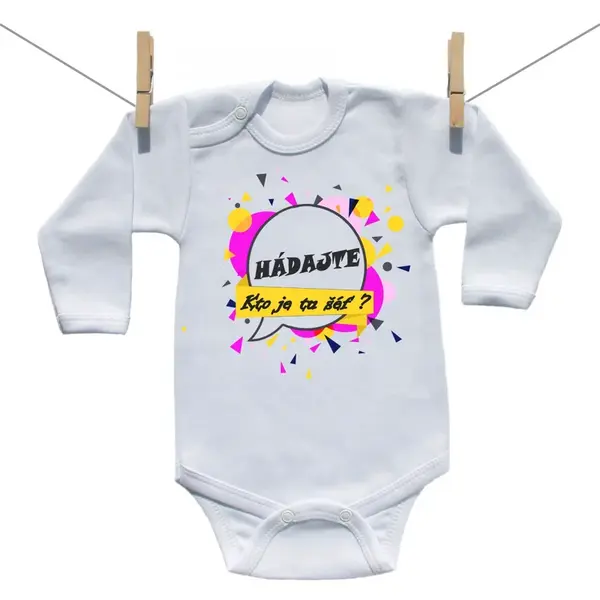Boodyy Body s dlhým rukávom Hádajte Kto je tu šéf? 92 (18-24 mesiacov)