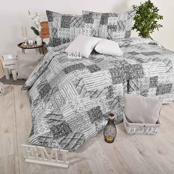 Obliečky bavlnené Mizar EMI Štandardný set jednolôžko obsahuje 1x 140x200 + 1x 70x90