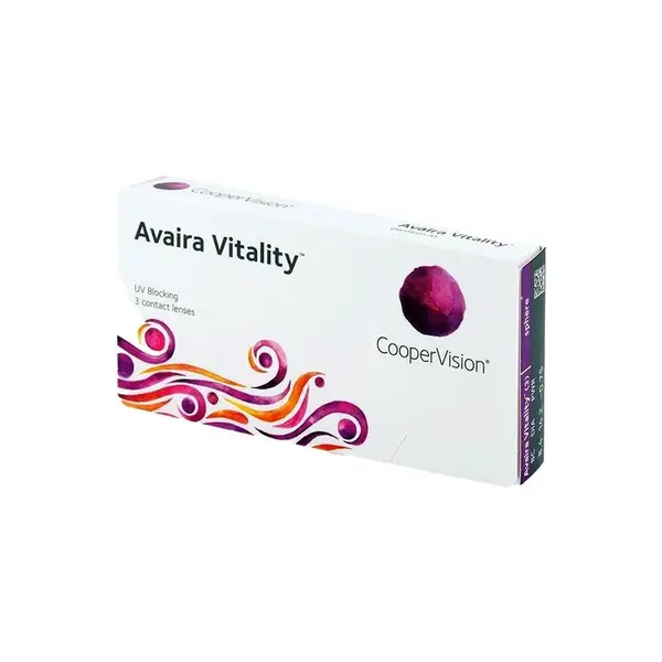 Mesačné Avaira Vitality (3 šošovky) Dioptrie: -2.5, Zakrivenie: 8.4, ID:247816
