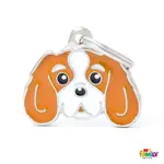 MF BLENHEIM CAVALIER KING 2,4x3,2cm gravírovateľný prívesok