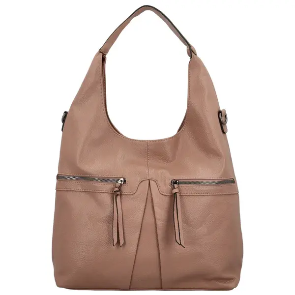 Dámská kabelka na rameno starorůžová - Firenze Gasanna