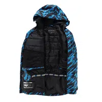 Men's ski jacket with PTX membrane ALPINE PRO GHAD electric blue lemonade variant pa