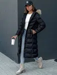 Płaszcz zimowy damski LUXWARM czarny Dstreet