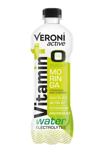 Veroni Active Vitamin water elektrolytes Moringa citrus+extrakt moringa